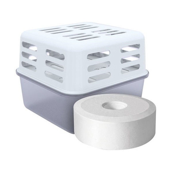 BOLASECA - Absorbeur d'humidité box + recharge galet percé 425 g
