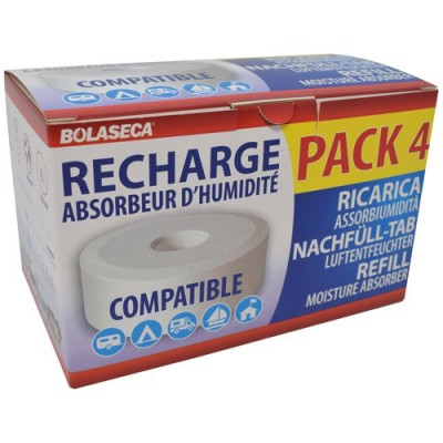 RECHARGE ABSORBEUR HUMIDITE 4X425G (Vendu par 1)