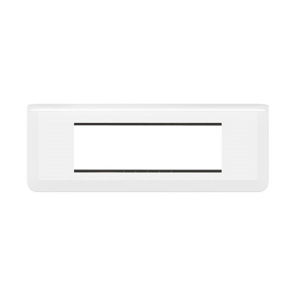 LEGRAND - Mosaic support plaque 6 modules blanc horizontal