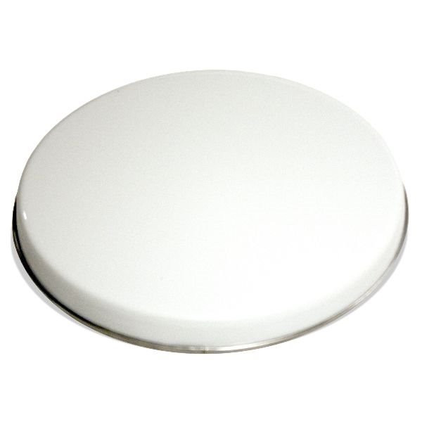 BAUMALU - Cache-plaque 16 cm émail Blanc