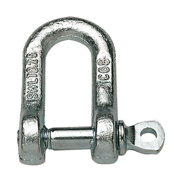 CHAPUIS - Manille droite acier zingué larg.26.5mm axe 11mm uc1