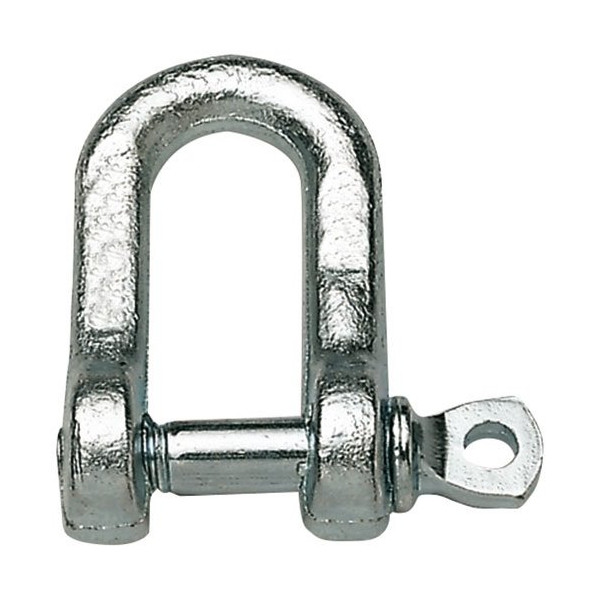 CHAPUIS - Manille droite acier zingué larg.12.5mm axe 5.5mm bl1