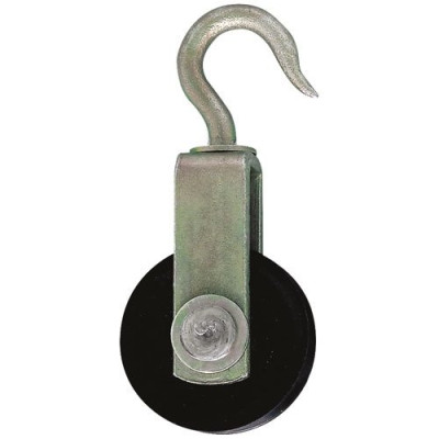 POULIE CROCHET GALET 40MM