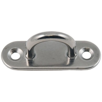 PLATINE A OEIL AC.INOX 80X26MM x2