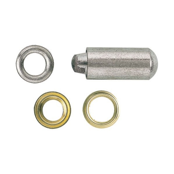CHAPUIS - Oeillet bâche avec jeu pose laiton Ø10mm blister 25