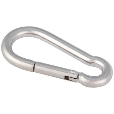 MOUSQUETON INOX 8MM LG 80MM XLG 40MM (Vendu par 1)