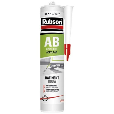 MASTIC ACRYL. BAT.BLANC C.300ML (Vendu par 1)