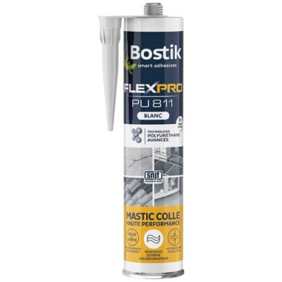 FlexPro PU811 Mastic Colle Blanc 300ml
