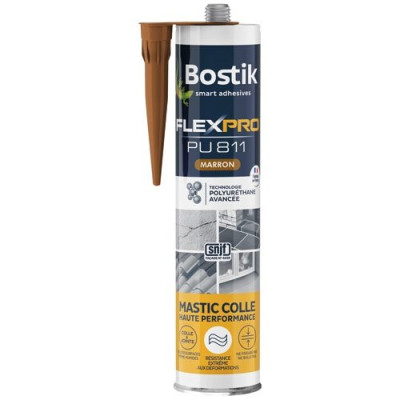 FlexPro PU811 Mastic Colle Marron 300ml