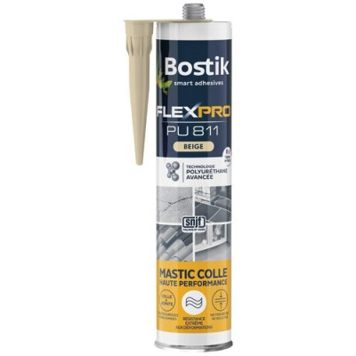FlexPro PU811 Mastic Colle Beige 300ml