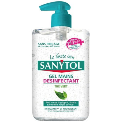 SANYTOL GEL DESINFECTANT MAINS 250ML (Vendu par 1)