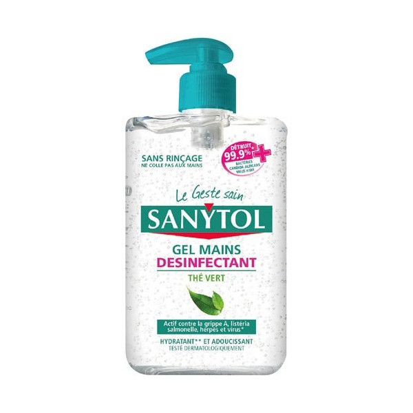 SANYTOL - Sanytol gel désinfectant mains 250ml