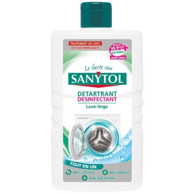 SANYTOL DETART.DESINF.LAVE LINGE 250ML (Vendu par 1)
