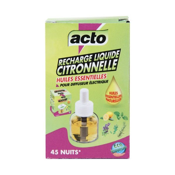 ACTO - Acto recharge liquide diffuseur citronnelle 22.5ml