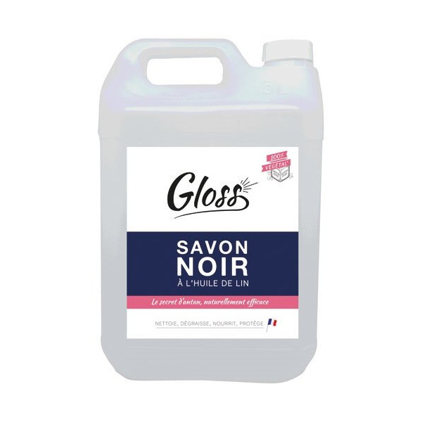 SPADO ORIGINES - Savon noir à l'huile de lin 5 L