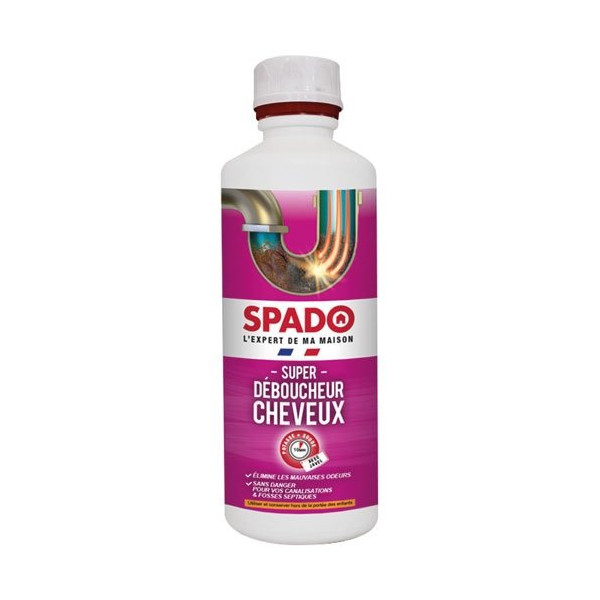 SPADO - Spado deboucheur cheveux 500ml