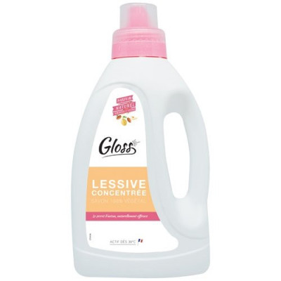 GLOSS LESSIVE LIQU.AMANDE/COING 750ML (Vendu par 1)