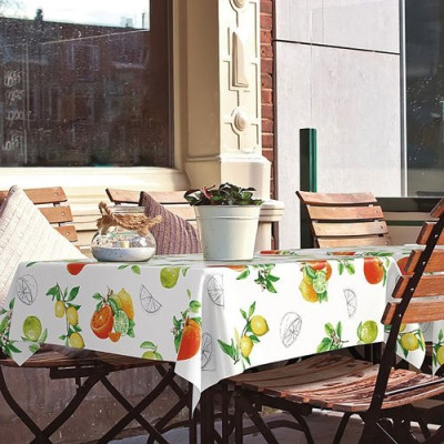 NAPPE RDE MANHATTAN CITRONELLA 150CM
