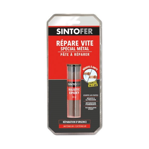 SINTO - Sintofer repare vite mastic époxy spécial métal 60g