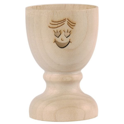 COQUETIER EN BOIS SMILEY