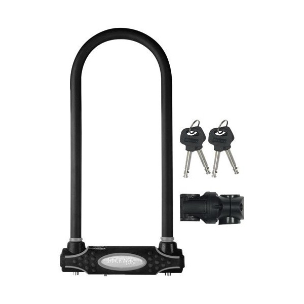 MASTER LOCK - Antivol en u en acier cémente avec anse longue de 28cm.