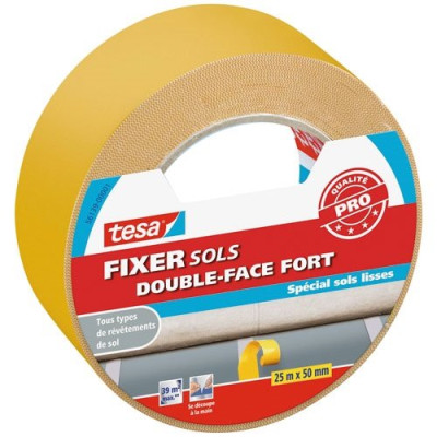 FIXER SOL DOUBLE FACE FORT 25MX50MM (Vendu par 1)