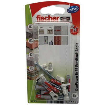 DUOPOWER 5X25 EASYHOOK DROIT /8 K NV