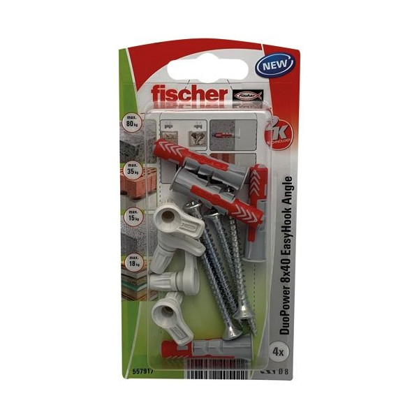FISCHER - Duopower 8x40 easyhook droit /4 k nv