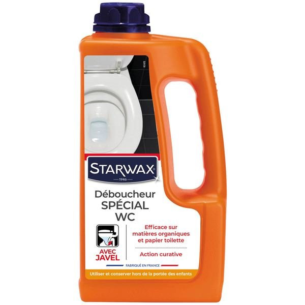 STARWAX - Déboucheur spécial WC 1 L