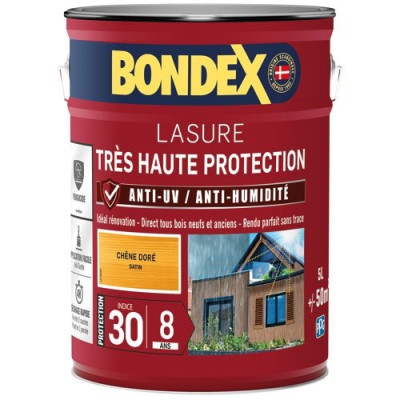 Lasure 8ans Très Haute Protection Satiné Bidon 5L