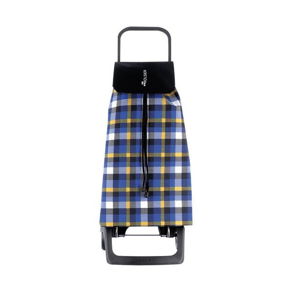 ROLSER - Poussette de marché 2 roues 40 L Bleue - Jet Scottish Joy
