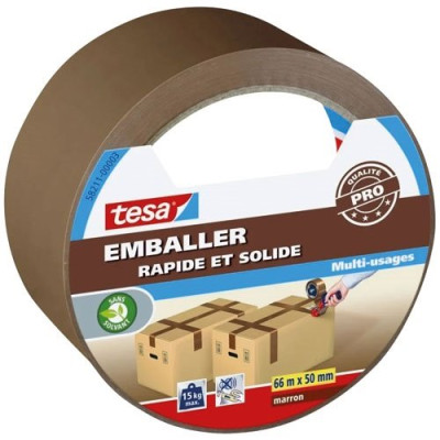 Emballer - Rapide et Solide Multi-Usage Marron 66mx50mm