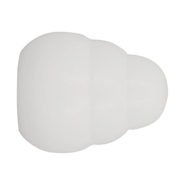 MOBOIS - Embouts a gradin d20 laque blanc x2