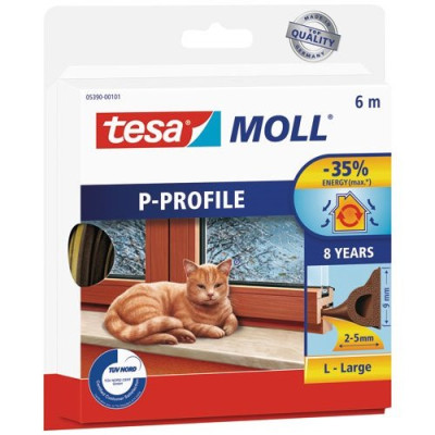 Calfeutrer - Joint Portes Fenêtres Joints P Brun 6mx9mmx5.5mm