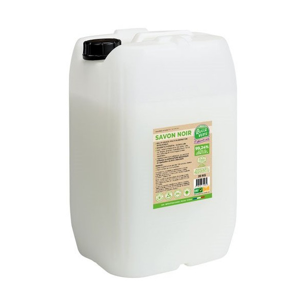 BULLE VERTE - Savon noir huile d olive et lin 20kg