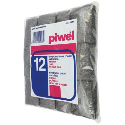 TAMPON LAINE D'ACIER GRADE 00X12 (Vendu par 1)