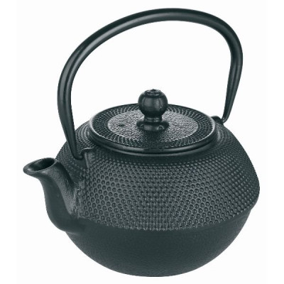 THEIERE 1.2L FILTRE INOX FONTE NOIRE