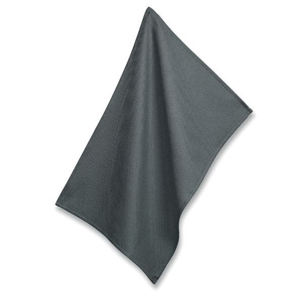 KELA - Torchon de cuisine gaufré - Tia graphite