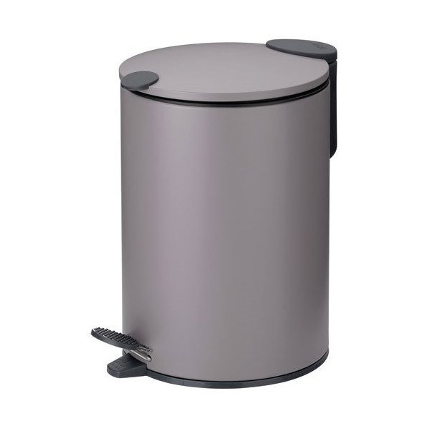 KELA - Poubelle 3 L Gris Clair - Mats