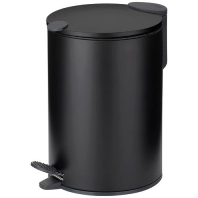 POUBELLE MATS 3L METAL NOIR