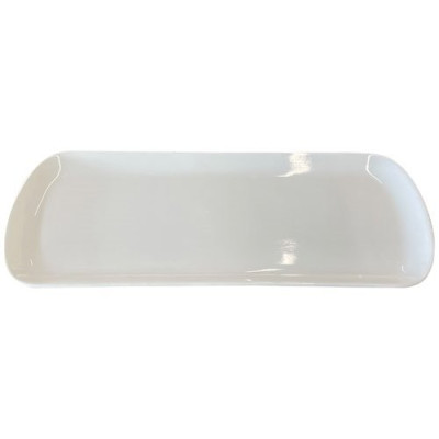 PLAT A CAKE 37X15CM PORCELAINE EMPIRE (Vendu par 24)