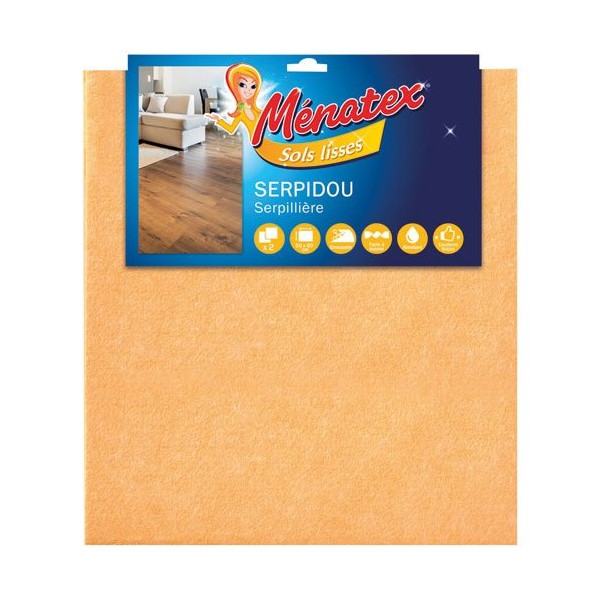 LA MENAGERE - Serpidou x2 sous carte 50x60cm