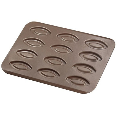 PLAQUE 12 BARQUETTES 32X23 5 CM ACIER