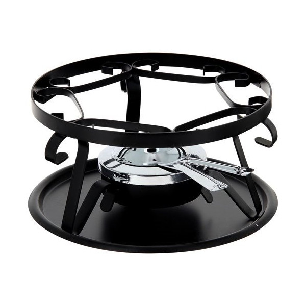 TABLE ET COOK - Réchaud à fondue - Métal noir