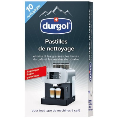 DURGOL PASTILLE NETTO.MACHINE CAFE X10 (Vendu par 1)
