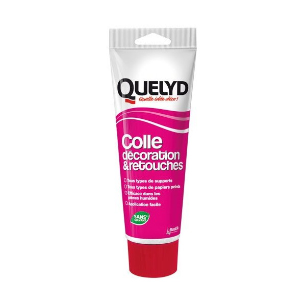 QUELYD - Quelyd colle décoration retouche tube 200gr