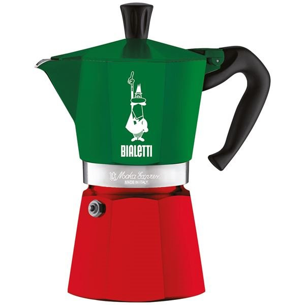 BIALETTI - Cafetière italienne 6 tasses - Moka Express Italia
