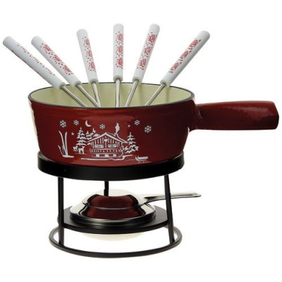 FONDUE SAVOYARDE 18CM CHALET ROUGE