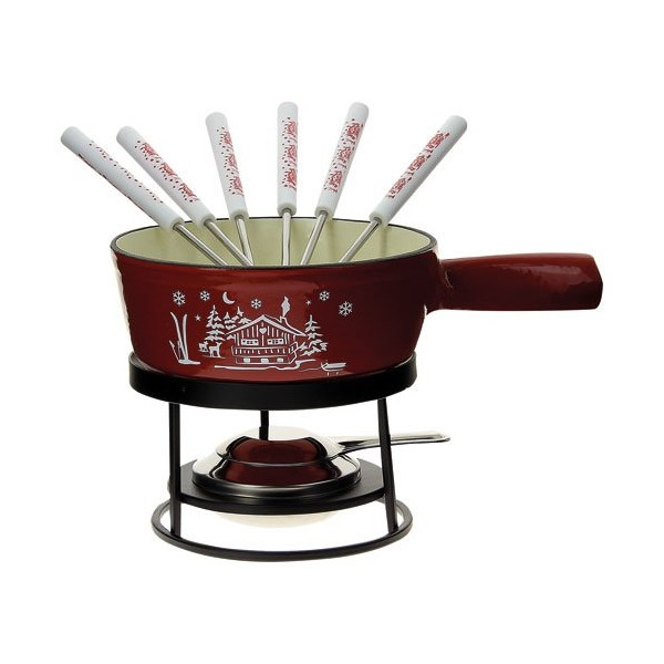 TABLE ET COOK - Service à fondue - Chalet Rouge