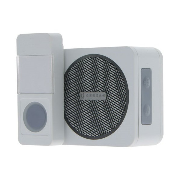 CEEZAM - Carillon sans fil avec flash set 18 mélodies 90DB 150M blan